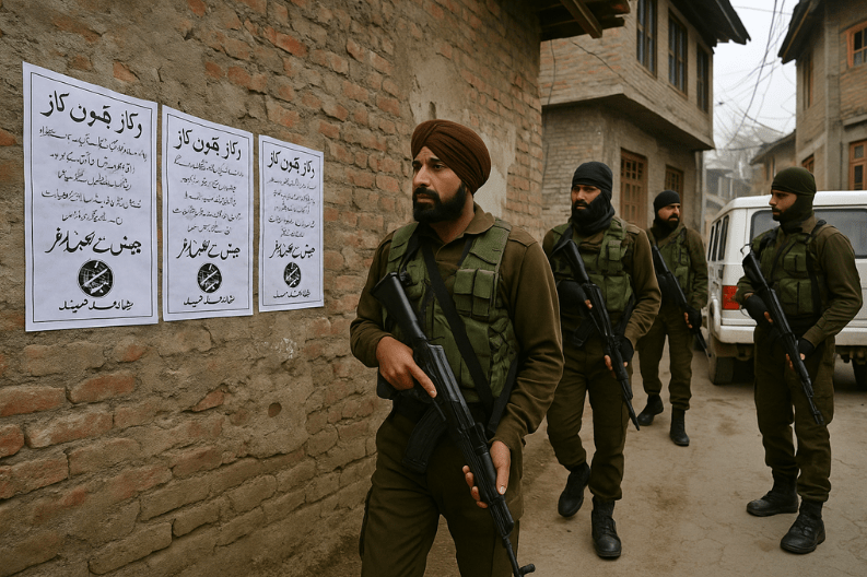 Terrorism Investigation Links Posters in Kashmir to Faridabad Explosives