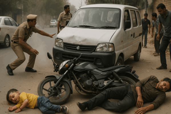 Tragic Accident in Southwest Delhi Claims Life of Young Boy