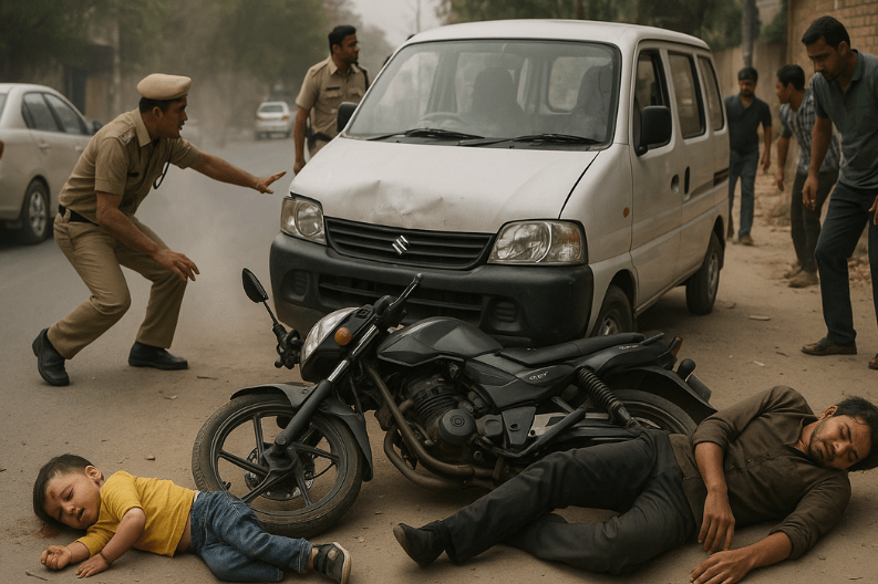 Tragic Accident in Southwest Delhi Claims Life of Young Boy
