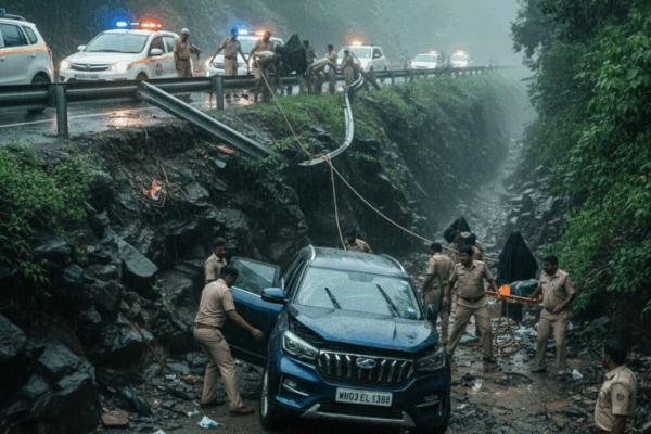 Tragic Accident on Delhi-Mumbai Expressway Claims Five Lives