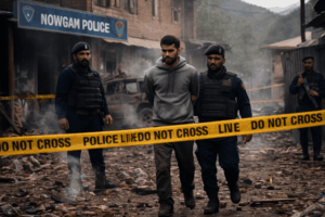 Tragic Explosion in Nowgam_ Father Dies and Son Arrested Over Delhi Blast-min