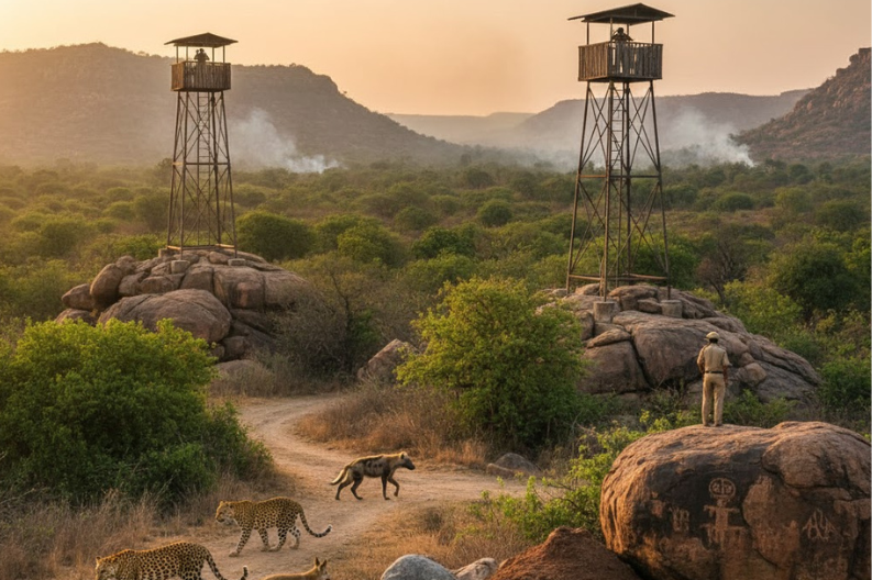 Two New Watchtowers to Enhance Wildlife Monitoring in the Aravalis
