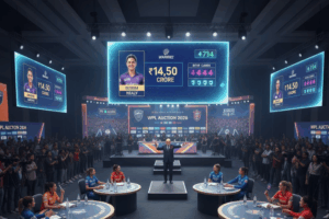 WPL Auction Live 277 Players Go Under Hammer as Franchises Battle for 73 Slots