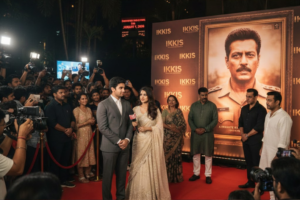 Agastya Nanda Steps Into Spotlight at Emotional Ikkis Screening