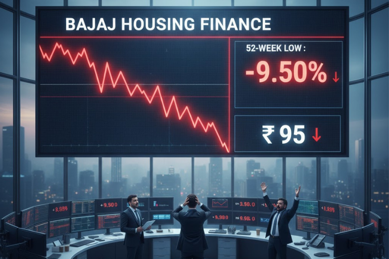 Bajaj Housing Finance Share Price Crashes 9% After Promoter Stake Sale