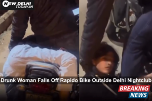 Drunk Woman Falls Off Rapido Bike Outside Delhi Nightclub, Sparks Safety Debate