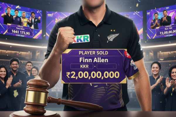 Finn Allen Joins KKR for Rs 2 Crore New Zealand's Power-Hitter Returns to IPL 2026