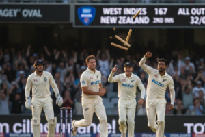 Jacob Duffy's Five-Wicket Haul Gives New Zealand Control Against West Indies