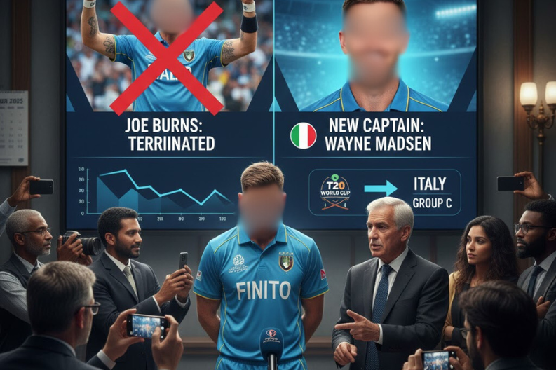 Joe Burns Italy Cricket