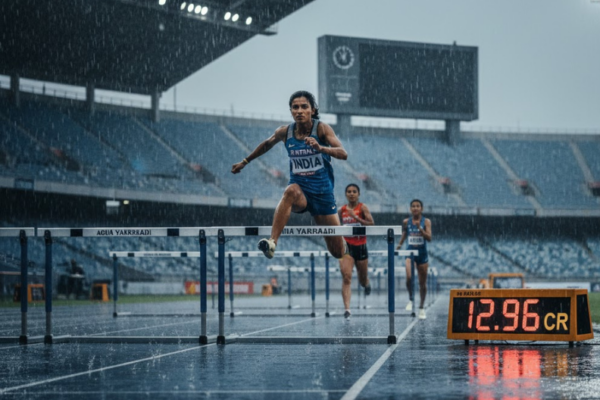 Jyothi Yarraji Creates History