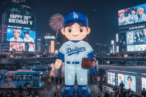 Kim Taehyung Turns 30 BTS V's Birthday Celebrations Light Up Seoul With Giant Displays