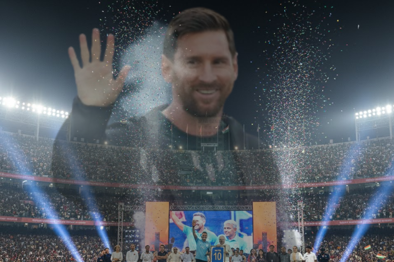 Messi Delhi Visit