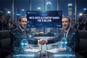 Meta Buys AI Startup Manus For $2 Billion To Boost Agent Technology Race