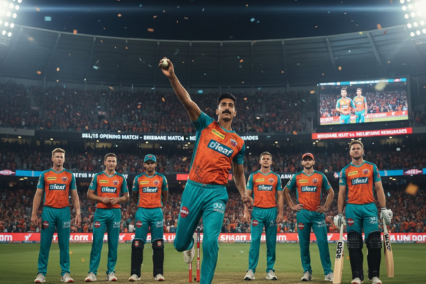 Opening Squad of BBL15: Brisbane Heat Face Injury Crisis Opening Squad of BBL15