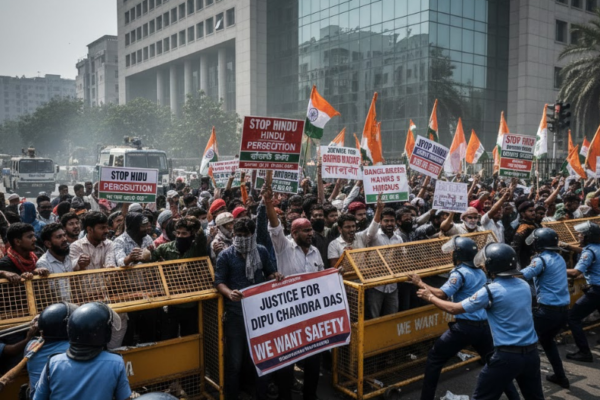 Protests At Bangladesh Missions