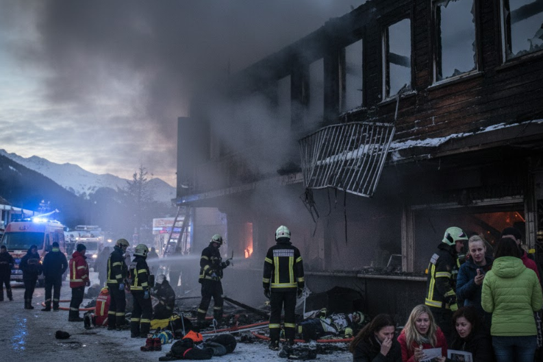 Fire at a Bar in Switzerland Kills 40 During New Year’s Celebration at Ski Resort Fire at a Bar in Switzerland Kills 40 During New Year's Celebration at Ski Resort