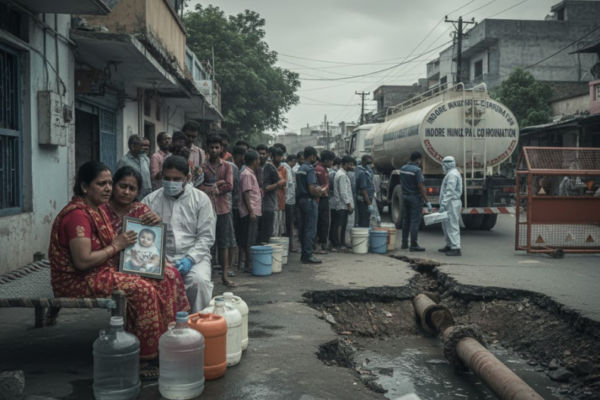 Indore Contaminated Water Kills 9: Sewage Leak Causes Massive Health Crisis in India’s Cleanest City Indore Contaminated Water Kills 9 Sewage Leak Causes Massive Health Crisis in India's Cleanest City